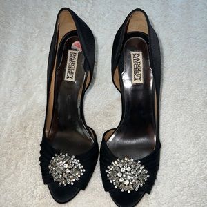 Badgley Mischka black heels
